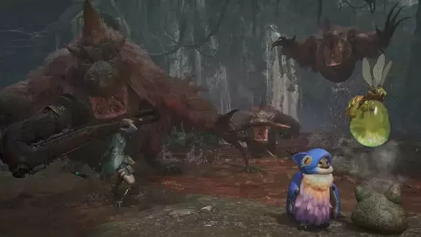 「『モンハンワイルズ』で★9相当の「アジャラカン（歴戦の個体）」がイベクエに登場―報酬では「光るお守り」を入手可能」の画像