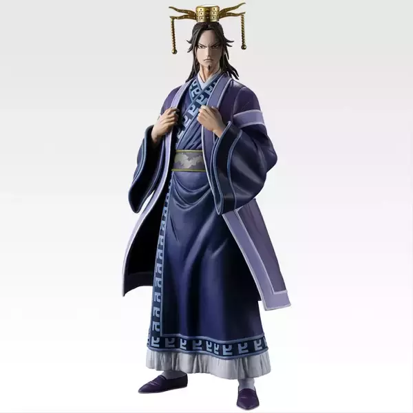 「アニメ「キングダム」新作一番くじは“知と武の両輪”がテーマ！目玉は威厳のある軍師「昌平君」、武将「蒙武」MASTERLISEフィギュア」の画像