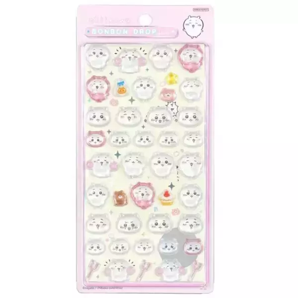 「「ちいかわ ボンボンドロップシール」がちいかわらんど全店で抽選販売！対象はハチワレ、うさぎたちの4種セット」の画像