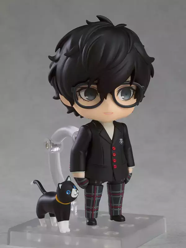ペルソナ5』主人公が制服姿でねんどろいど化！いつも一緒の相棒 