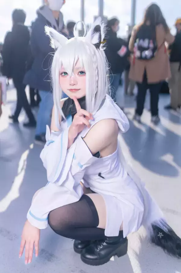 「【コスプレ】10月5日は「ホロライブ」白上フブキの誕生日！白髪ケモミミがキュートな愛されフブさんコスプレまとめ【写真51枚】」の画像