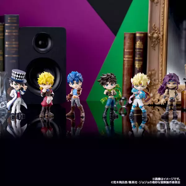 「ジョジョ、ディオたちが可愛くてカッコイイ「PalVerse」で立体化！「ジョジョ 1部/ 2部」のキャラクター全6種」の画像