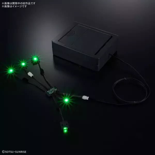 「究極のガンプラ「PG UNLEASHED 1/60 νガンダム/LEDユニット」セットがプレバンで抽選販売！応募期間は2月16日15時まで」の画像