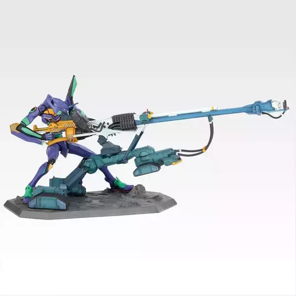 「「ヱヴァンゲリヲン新劇場版：序」新作一番くじ発表！陽電子砲構えた初号機、「ココに注目」の写真を再現した葛城ミサトなど5体を堂々立体化」の画像