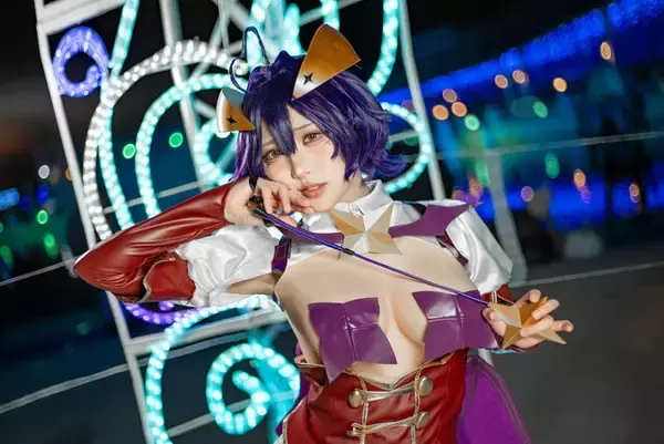 「【コスプレ】「魔法少女にあこがれて」マジアベーゼの妖艶な表情と異次元ボディを完全再現【写真10枚】」の画像