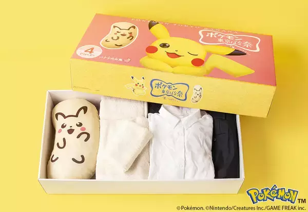 「「ピカチュウ東京ばな奈クッション」プレゼントキャンペーン第2弾開催決定！お菓子のパッケージ約4倍サイズの箱とクッションのセット」の画像