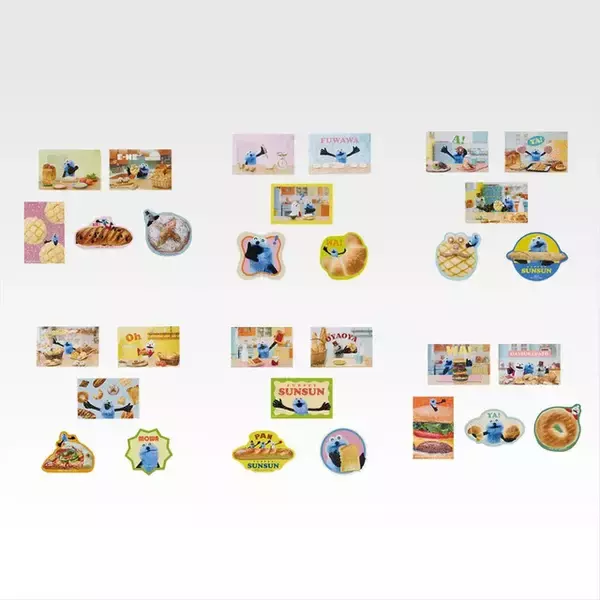「「PUPPET SUNSUN」新作一番くじ全ラインナップ公開！スンスンが大好きなパンをテーマに、オリジナル撮りおろしをたっぷり使用」の画像