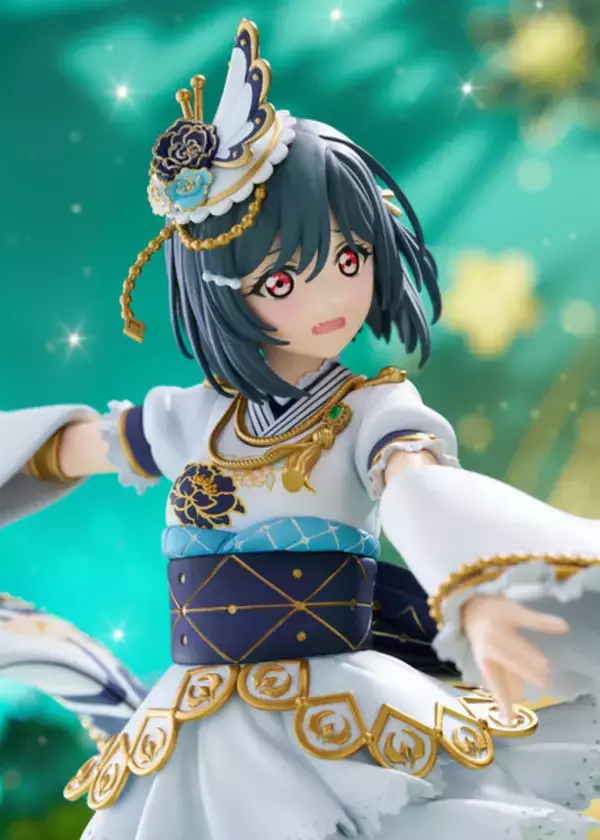 「まっすぐ系スクールアイドル「三船栞子」がソロ曲衣装で立体化！「ラブライブ！ニジガク」キュートな八重歯が覗く表情に差し替え可能なフィギュアが登場」の画像