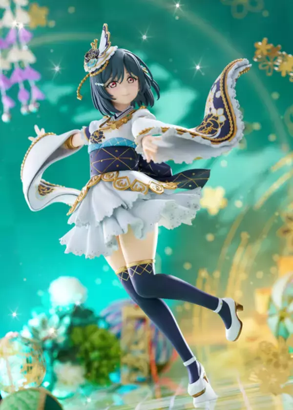 「まっすぐ系スクールアイドル「三船栞子」がソロ曲衣装で立体化！「ラブライブ！ニジガク」キュートな八重歯が覗く表情に差し替え可能なフィギュアが登場」の画像