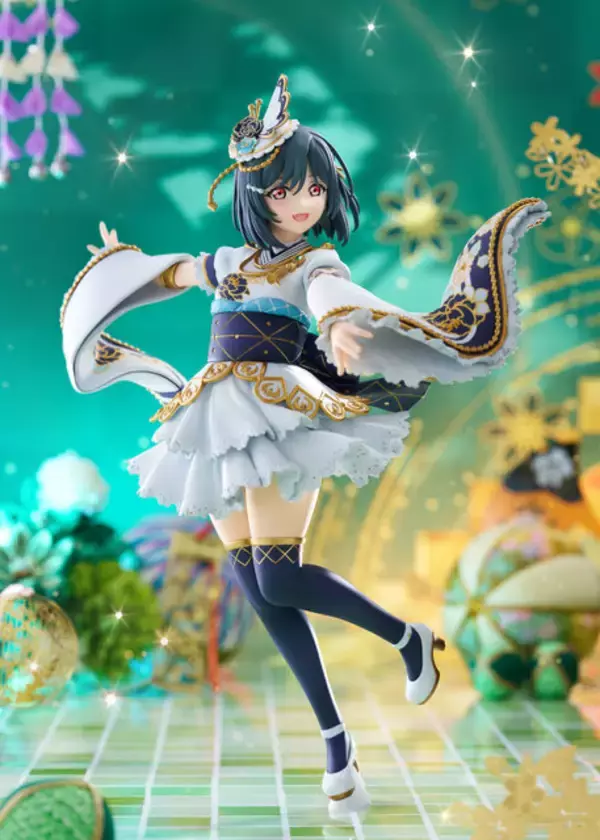 「まっすぐ系スクールアイドル「三船栞子」がソロ曲衣装で立体化！「ラブライブ！ニジガク」キュートな八重歯が覗く表情に差し替え可能なフィギュアが登場」の画像