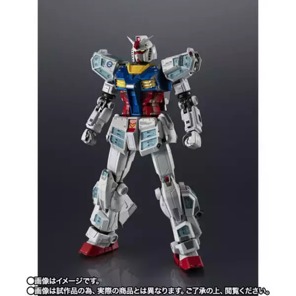 「大阪・関西万博の「超合金 RX-78F00/E ガンダム」2次抽選販売が締切間近！象徴的な“片膝立ちポーズ”もバッチリ再現」の画像