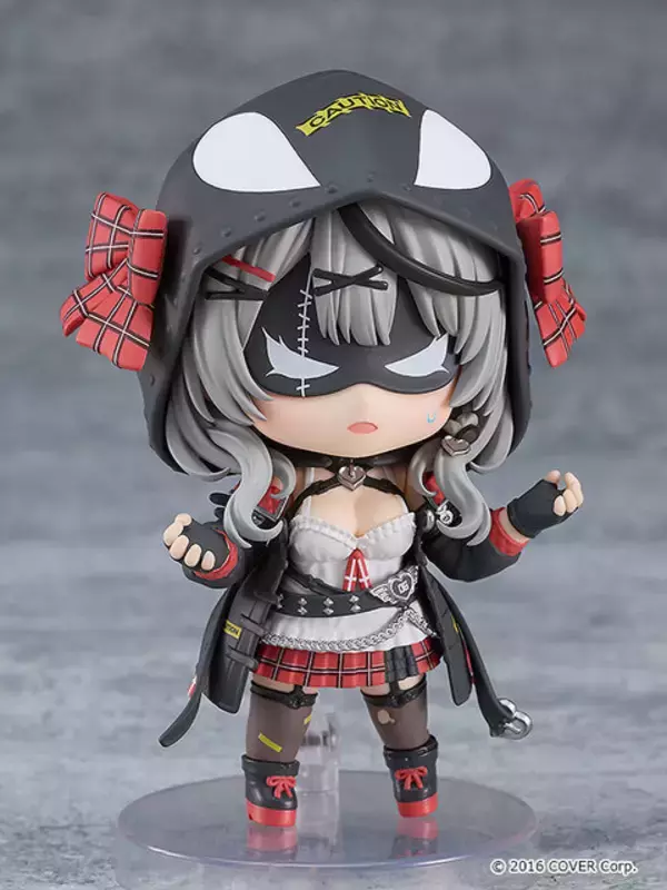 「表情豊かな仮面や“ぐるぐる目”も…？ホロライブ・沙花叉クロヱが「ねんどろいど」が4月17日まで予約受付中」の画像