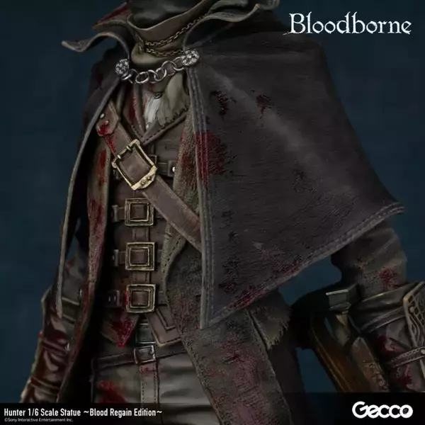 「返り血を浴びて仁王立ちする姿がカッコいい！『Bloodborne』より「狩人」が約8万円のスタチュー化」の画像