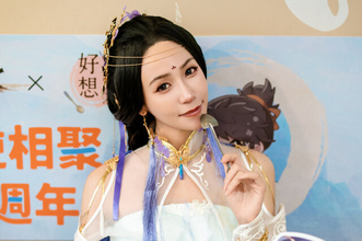 【コスプレ】中華美女店長の透明感ハンパない！MMORPG『逆水寒』コラボカフェで食べる台湾式かき氷が美味すぎ【写真27枚】
