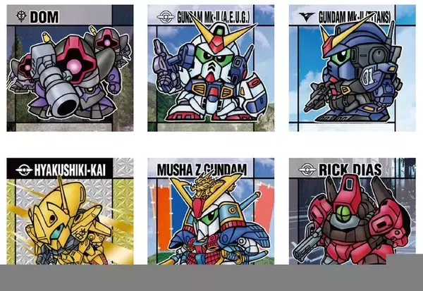 「「元祖SDガンダムスナック」が再販決定！νガンダムや描き下ろしのHi-νガンダムなど初期ラインナップにフォーカスした全32種収録」の画像