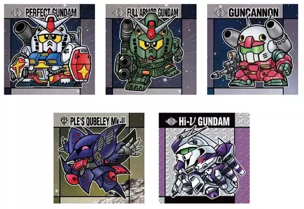 「「元祖SDガンダムスナック」が再販決定！νガンダムや描き下ろしのHi-νガンダムなど初期ラインナップにフォーカスした全32種収録」の画像