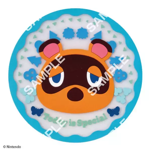 「しずえやたぬきち、ブーケたちのおかおを可愛くデザイン！『どうぶつの森』 クリアラバーコースターがフラットガシャポンにて2月第1週発売」の画像