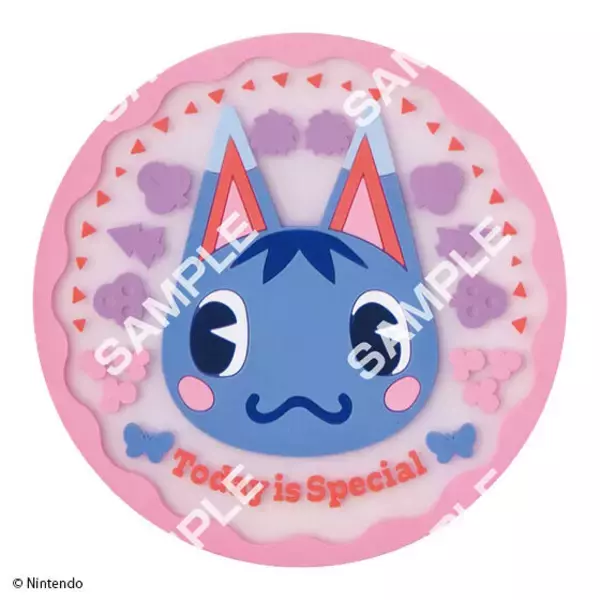 「しずえやたぬきち、ブーケたちのおかおを可愛くデザイン！『どうぶつの森』 クリアラバーコースターがフラットガシャポンにて2月第1週発売」の画像