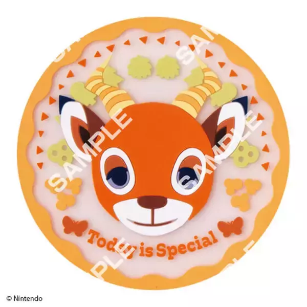「しずえやたぬきち、ブーケたちのおかおを可愛くデザイン！『どうぶつの森』 クリアラバーコースターがフラットガシャポンにて2月第1週発売」の画像