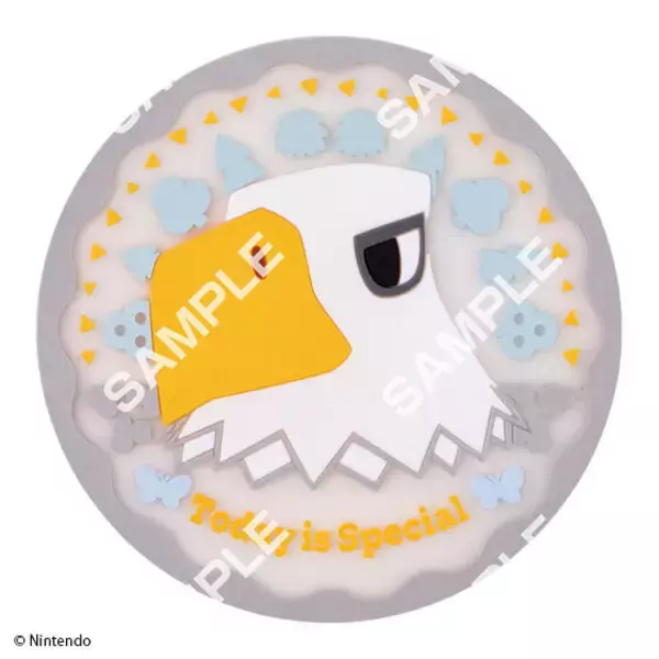 「しずえやたぬきち、ブーケたちのおかおを可愛くデザイン！『どうぶつの森』 クリアラバーコースターがフラットガシャポンにて2月第1週発売」の画像