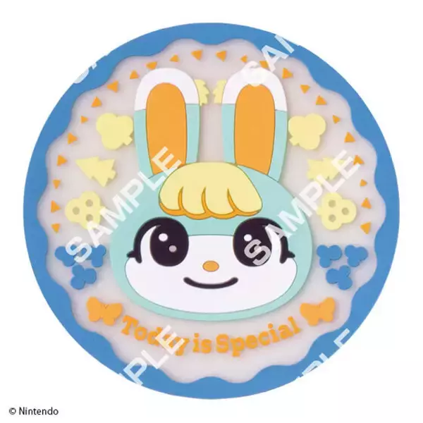 「しずえやたぬきち、ブーケたちのおかおを可愛くデザイン！『どうぶつの森』 クリアラバーコースターがフラットガシャポンにて2月第1週発売」の画像