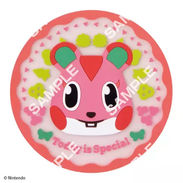 「しずえやたぬきち、ブーケたちのおかおを可愛くデザイン！『どうぶつの森』 クリアラバーコースターがフラットガシャポンにて2月第1週発売」の画像