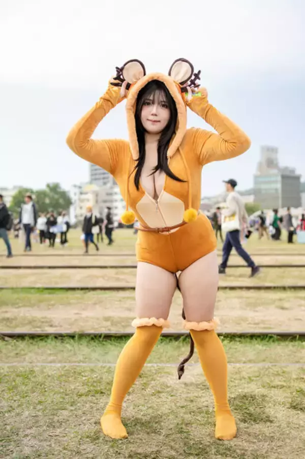 「【コスプレ】レベルMAXな圧巻の美ボディで魅せる！台湾に出現した『ポケモン』デデンネの擬人化レイヤーが美しすぎた【写真7枚】」の画像