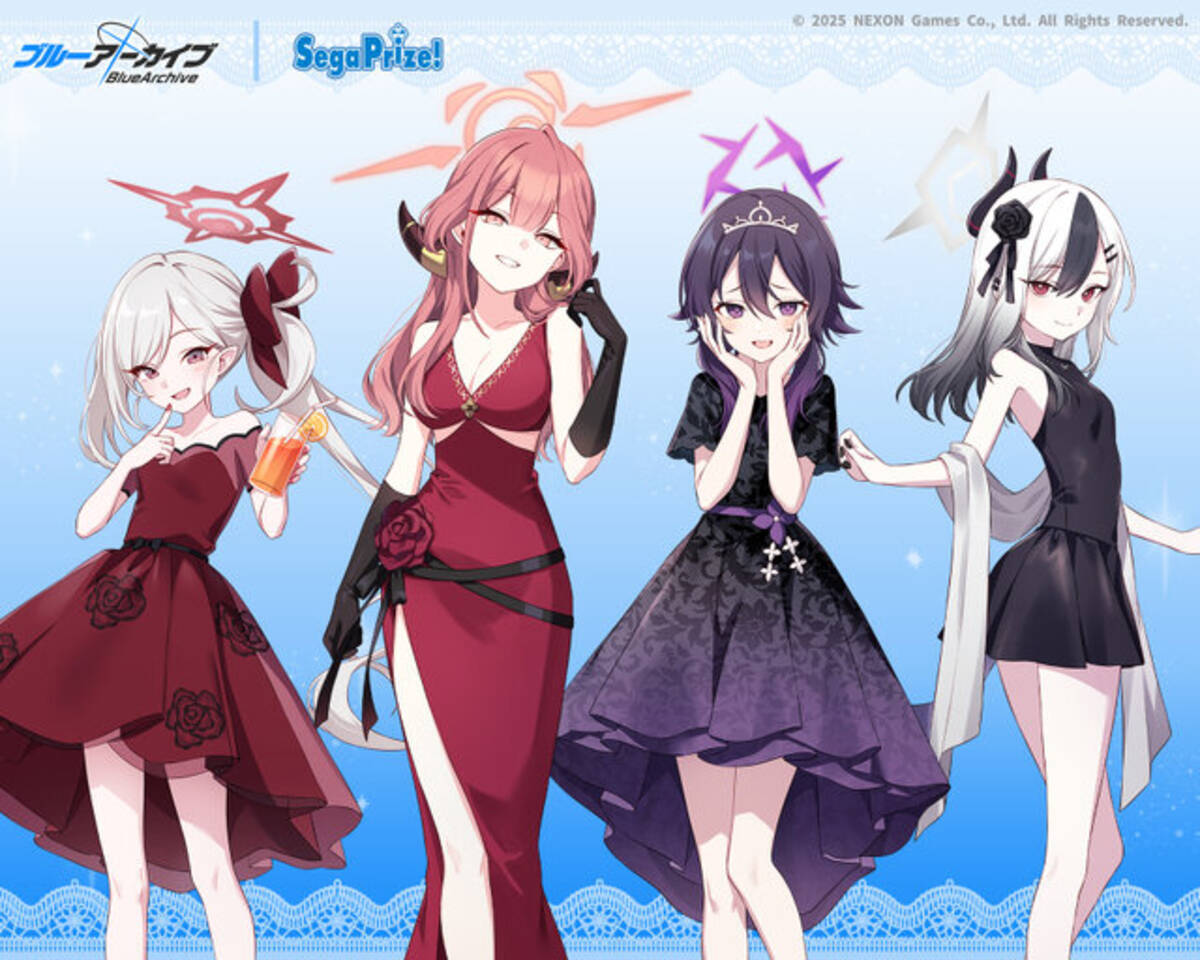 漫画 シロコ マフラー in black ブルアカ 新作プライズ情報が公開 