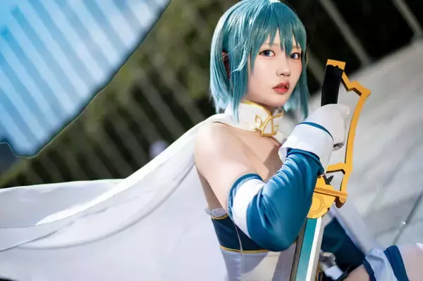 【コスプレ】新人コスプレイヤーの魔法少女がフレッシュ可愛い！『まどマギ』美樹さやかが台湾で凛々しいポージングを決める【写真7枚】