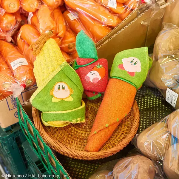 「カービィたちが新鮮なやさいをお届け！動くデジタルクロックやくじなどを展開する『星のカービィ』キャンペーンがスタート」の画像