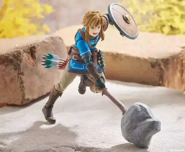 「『ゼルダの伝説 ティアキン』リンクのfigmaDXエディションが待望の再販！パラセールやロケットで飛ぶ姿など、あらゆるシーンを再現」の画像