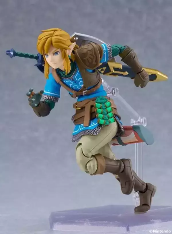 「『ゼルダの伝説 ティアキン』リンクのfigmaDXエディションが待望の再販！パラセールやロケットで飛ぶ姿など、あらゆるシーンを再現」の画像