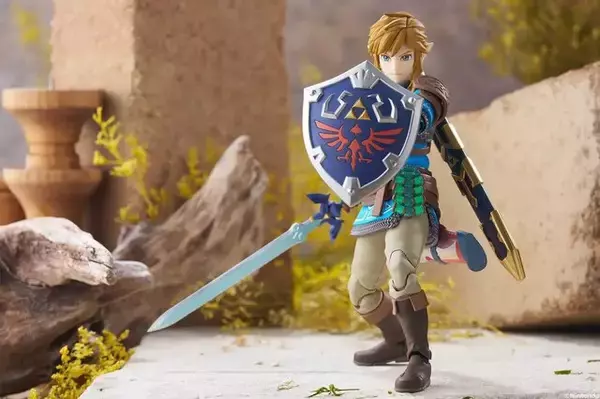 「『ゼルダの伝説 ティアキン』リンクのfigmaDXエディションが待望の再販！パラセールやロケットで飛ぶ姿など、あらゆるシーンを再現」の画像