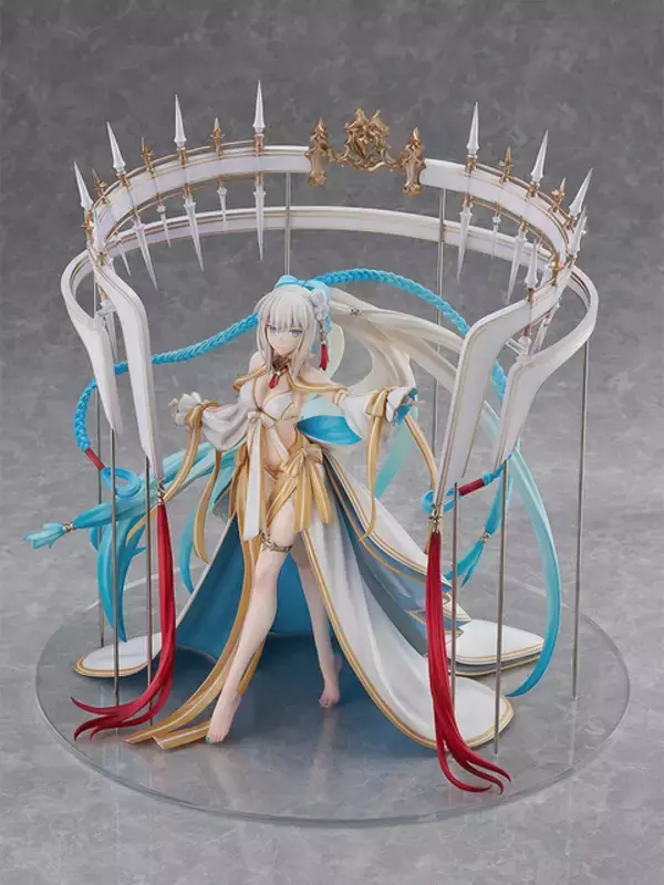 「気品ある水着姿が美しい！『FGO』より「水妃モルガン」フィギュアが、豪華な円形装飾など見どころ満載」の画像