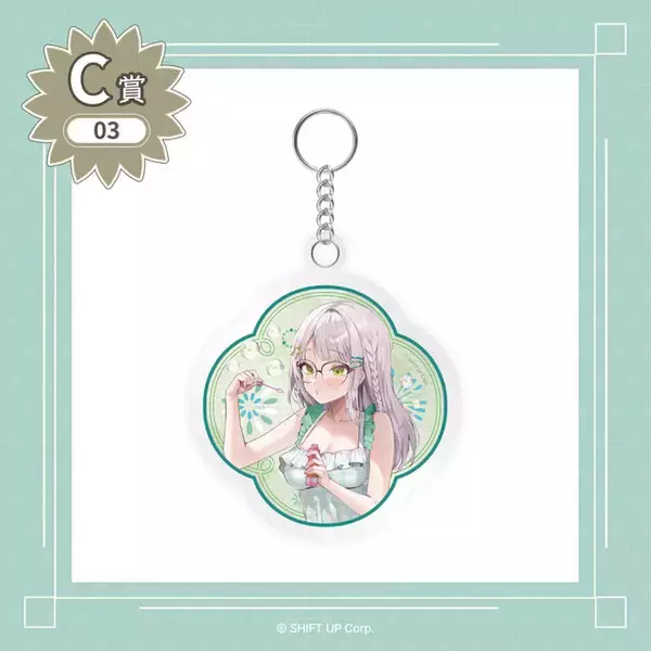 「田舎の夏には刺激が強い…！『勝利の女神：NIKKE』オンラインくじが販売中ー水着姿のアニス、ラピら6名が新規描き下ろしイラストに」の画像