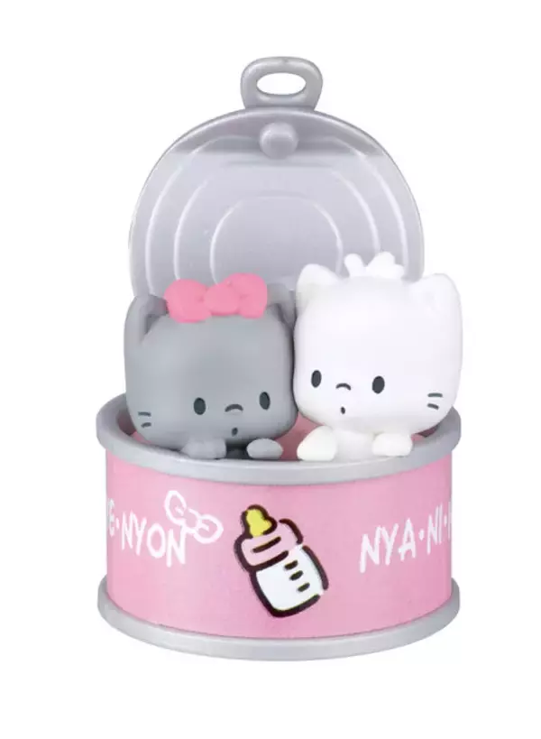「ハローキティ、ポムポムプリンたち5人が缶からひょっこり！新作ガチャ「カンキャラ！サンリオキャラクターズ」が1月下旬より発売」の画像