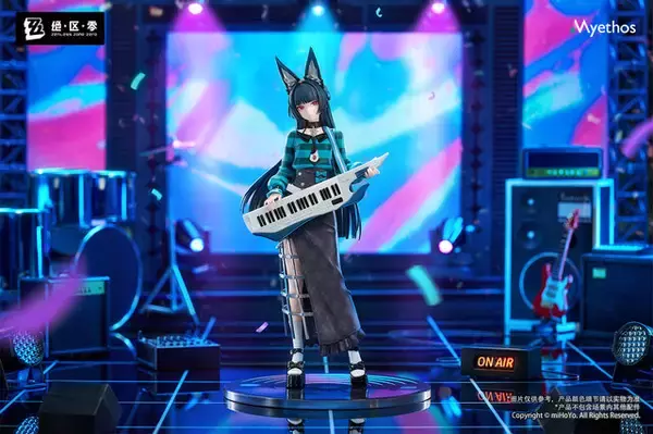 「スリットが大胆な星見雅のロックバンド衣装！ 『ゼンゼロ』新作フィギュアが情報解禁」の画像