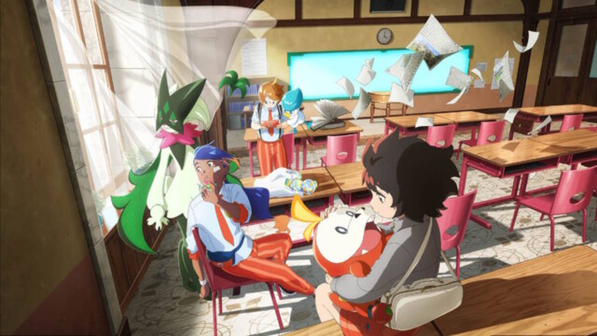 オリジナルアニメ『ポケモンSV 放課後のブレス』第1話配信！公開記念で 