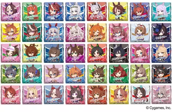 「“やる気UPスイーツ”を再現！『ウマ娘』と「チロルチョコ」のコラボ商品が全国のセブンイレブンにて発売」の画像