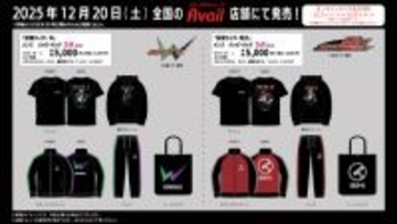「仮面ライダー」より「電王」と「Ｗ」のハッピーバッグ5点セットが登場！Tシャツは背面、パーカは前面にキャラクターを大胆デザイン
