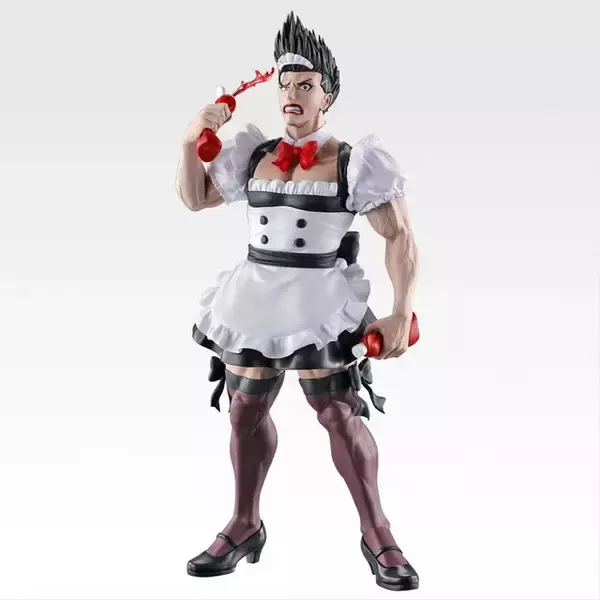 「「ブルーロック」新作一番くじで衝撃の「メイド馬狼」立体化！リラックスした潔世一、凪誠士郎など3体のフィギュアが先行公開」の画像