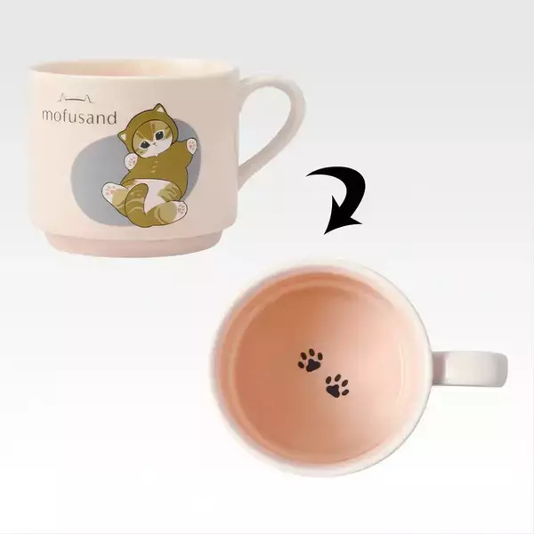 「「mofusand」新作一番くじがオンラインでも買える！テーマは“パジャマパーティー”、優しく照らすルームライトなどキュートなラインナップ」の画像