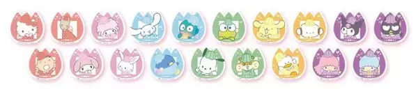 「「サンリオキャラクターズ」推し色のチューリップモチーフが可愛い！アミューズメント施設「ナムコ」にて、人気投票イベント連動キャンペーン開催」の画像