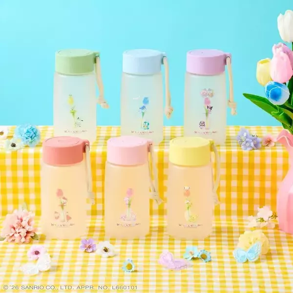 「「サンリオキャラクターズ」推し色のチューリップモチーフが可愛い！アミューズメント施設「ナムコ」にて、人気投票イベント連動キャンペーン開催」の画像