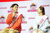 「フィギュア「りくりゅう」ペアが『桃鉄2』をコナミとの契約発表会でガチ対戦、仲の良さ溢れるエピソードも【現地レポ】」の画像10