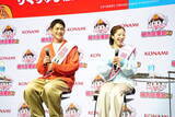 「フィギュア「りくりゅう」ペアが『桃鉄2』をコナミとの契約発表会でガチ対戦、仲の良さ溢れるエピソードも【現地レポ】」の画像13