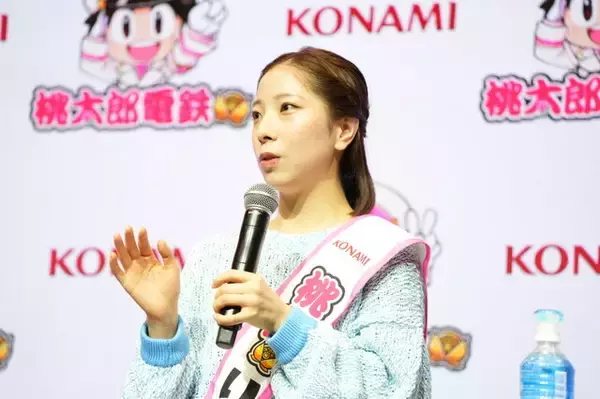 「フィギュア「りくりゅう」ペアが『桃鉄2』をコナミとの契約発表会でガチ対戦、仲の良さ溢れるエピソードも【現地レポ】」の画像