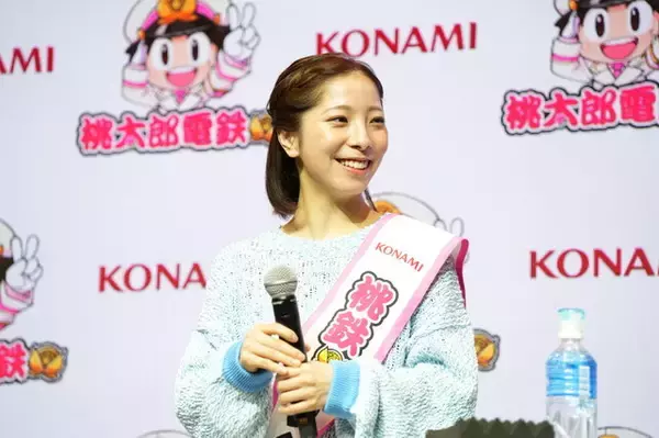 「フィギュア「りくりゅう」ペアが『桃鉄2』をコナミとの契約発表会でガチ対戦、仲の良さ溢れるエピソードも【現地レポ】」の画像