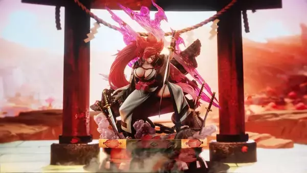 「『ギルティギア』よりラムレザル、ソル、梅喧が1/4スケールスタチュー化！ギア細胞が活性化した姿や2本の特大剣も力強く再現」の画像