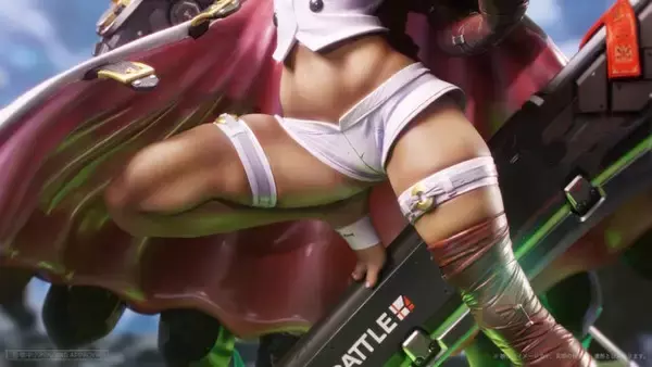 「『ギルティギア』よりラムレザル、ソル、梅喧が1/4スケールスタチュー化！ギア細胞が活性化した姿や2本の特大剣も力強く再現」の画像